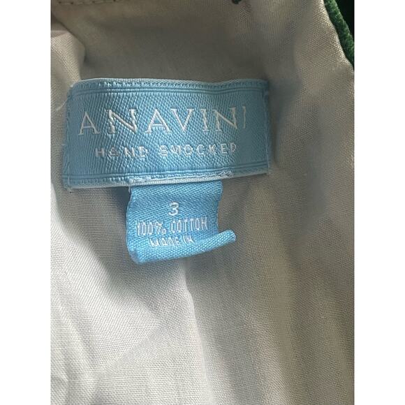 Anavini Velvet Hand Smocked Dress - Picture 7 of 8